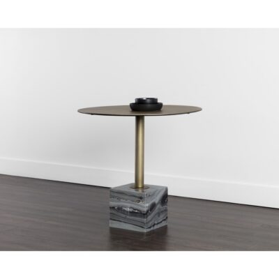 Kata Bistro Table - Grey Marble - 32" 109640 109640 KATA BISTRO TABLE GREY MARBLE 32 5