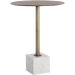 Kata Bar Table - White Marble 7 Kata Bar Table - White Marble 109641 109641 KATA BAR TABLE WHITE MARBLE 1
