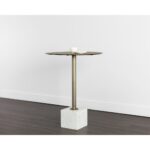 Kata Bar Table - White Marble 10 Kata Bar Table - White Marble 109641 109641 KATA BAR TABLE WHITE MARBLE 5