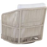 Allariz Swivel Armchair - Greige - Stinson White 109650V 109650V ALLARIZ SWIVEL LOUNGE CHAIR GREIGE STINSON WHITE 3