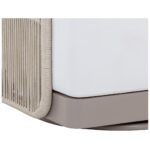 Allariz Swivel Armchair - Greige - Stinson White 109650V 109650V ALLARIZ SWIVEL LOUNGE CHAIR GREIGE STINSON WHITE 6