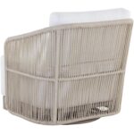 Allariz Swivel Armchair - Greige - Stinson White 11 Allariz Swivel Armchair - Greige - Stinson White 109650 109650 ALLARIZ SWIVEL LOUNGE CHAIR GREIGE STINSON WHITE 3