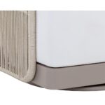 Allariz Swivel Armchair - Greige - Stinson White 12 Allariz Swivel Armchair - Greige - Stinson White 109650 109650 ALLARIZ SWIVEL LOUNGE CHAIR GREIGE STINSON WHITE 6