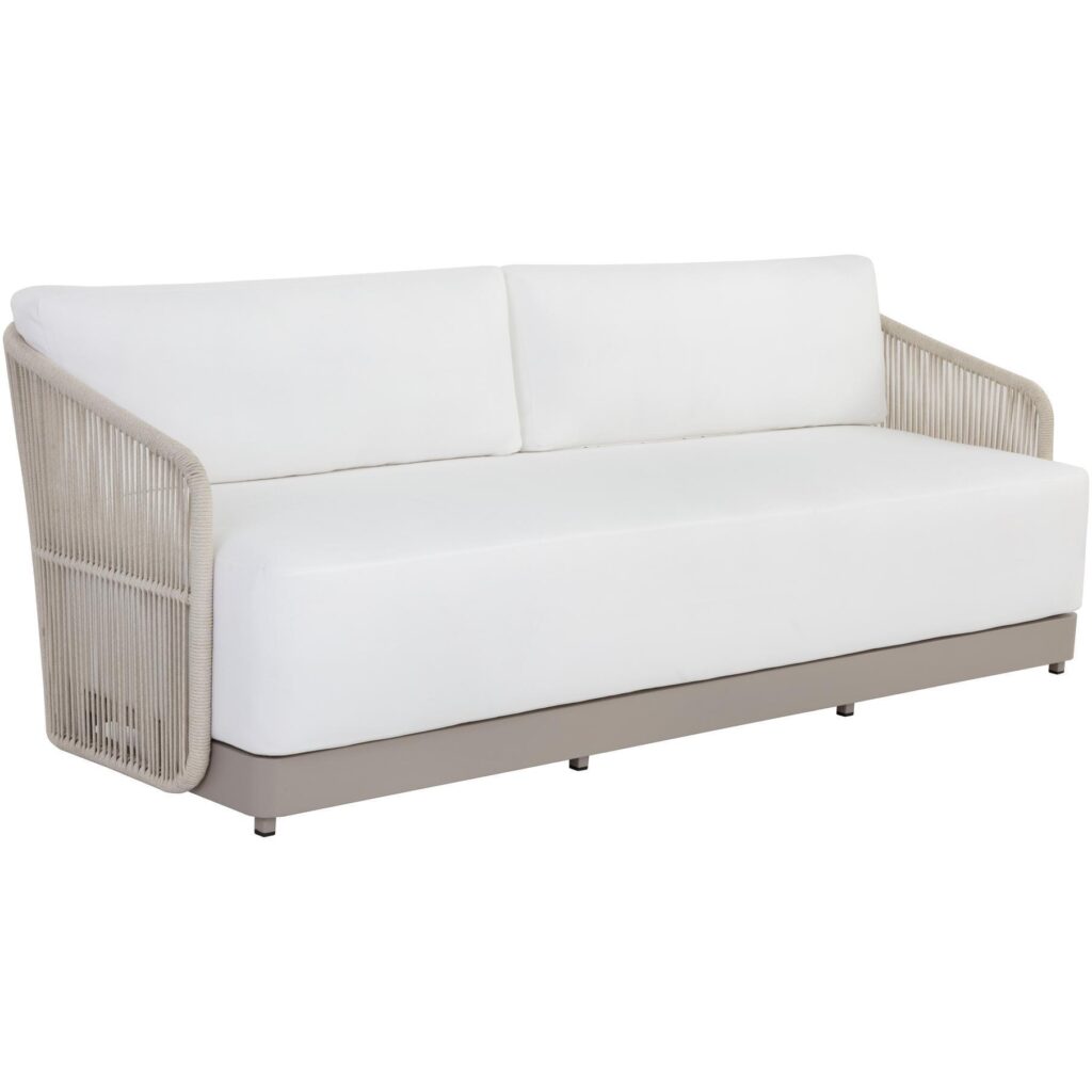 Allariz Sofa - Greige - Stinson White