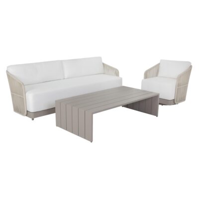 Allariz Sofa - Greige - Stinson White 109652 109652 ALLARIZ SOFA GREIGE STINSON WHITE 12