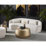 Creed Coffee Table - Small - Antique Gold 9 Creed Coffee Table - Small - Antique Gold 109690 109690 CREED COFFEE TABLE SMALL ANTIQUE GOLD 5