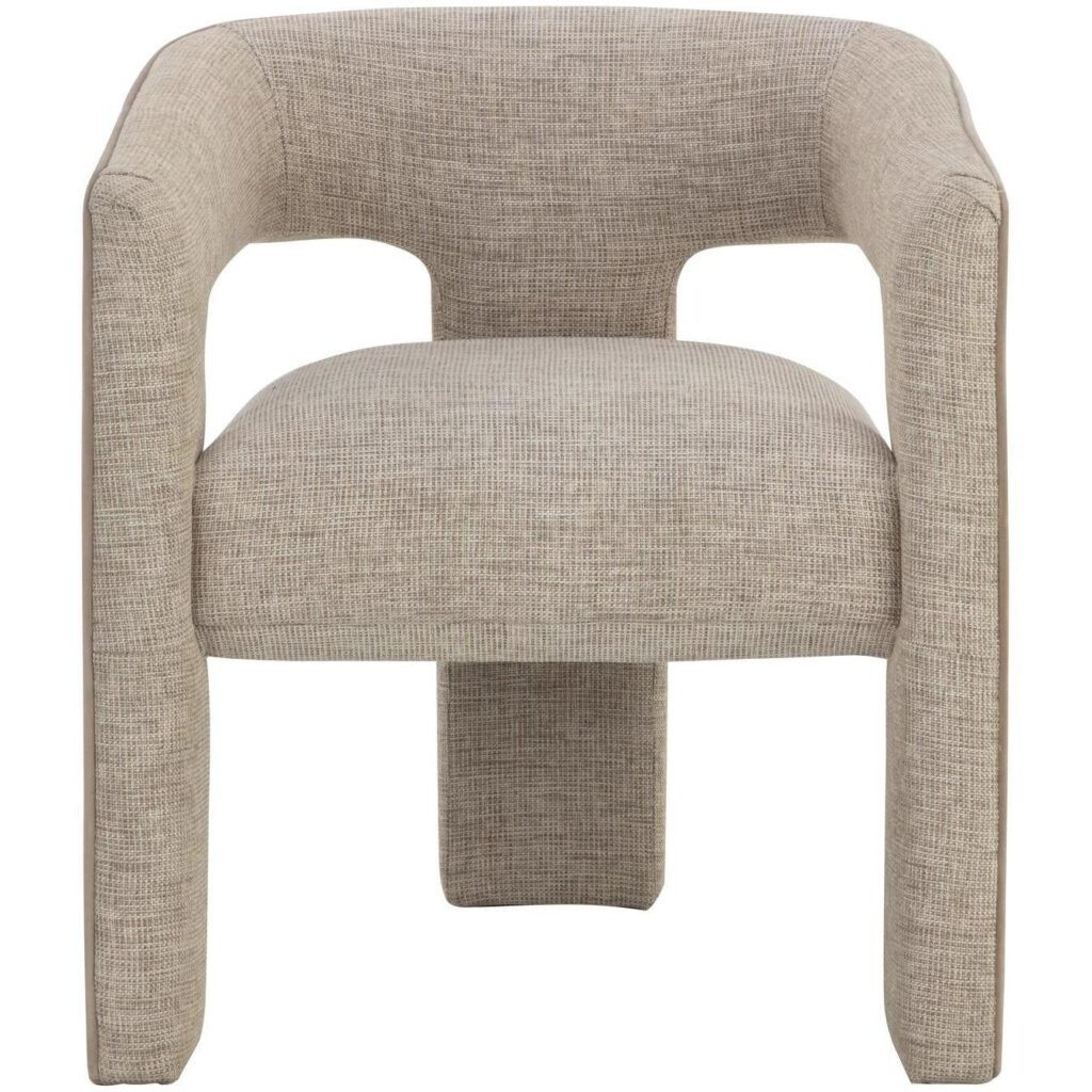 Krasner Dining Armchair - Rhapsody Sand - Image 2