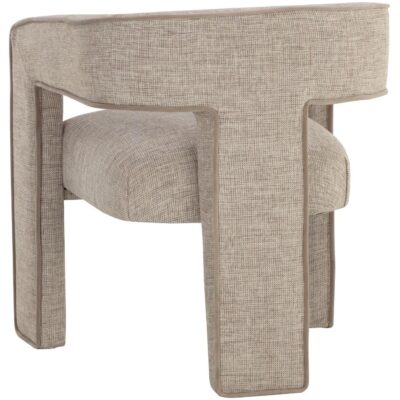 Krasner Dining Armchair - Rhapsody Sand 109718 109718 KRASNER DINING ARMCHAIR RHAPSODY SAND 3