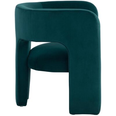 Isidore Lounge Chair - Meg Teal 109721 109721 ISIDORE LOUNGE CHAIR MEG TEAL 2