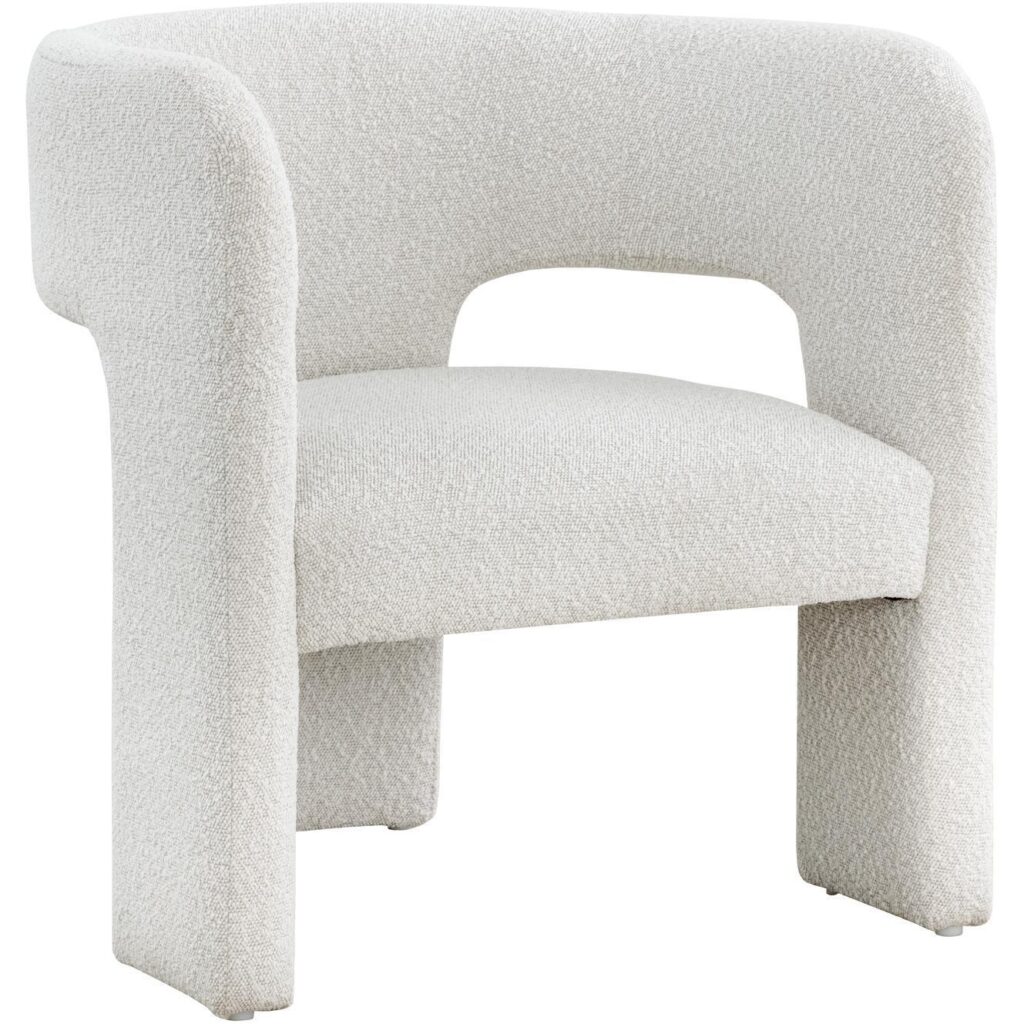 Isidore Lounge Chair - Copenhagen White