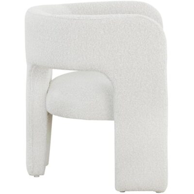 Isidore Lounge Chair - Copenhagen White 109722 109722 ISIDORE LOUNGE CHAIR COPENHAGEN WHITE 2