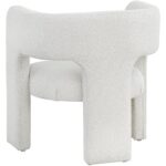 Isidore Lounge Chair - Copenhagen White 11 Isidore Lounge Chair - Copenhagen White 109722 109722 ISIDORE LOUNGE CHAIR COPENHAGEN WHITE 3