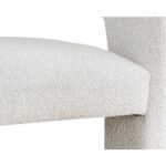 Isidore Lounge Chair - Copenhagen White 13 Isidore Lounge Chair - Copenhagen White 109722 109722 ISIDORE LOUNGE CHAIR COPENHAGEN WHITE 6