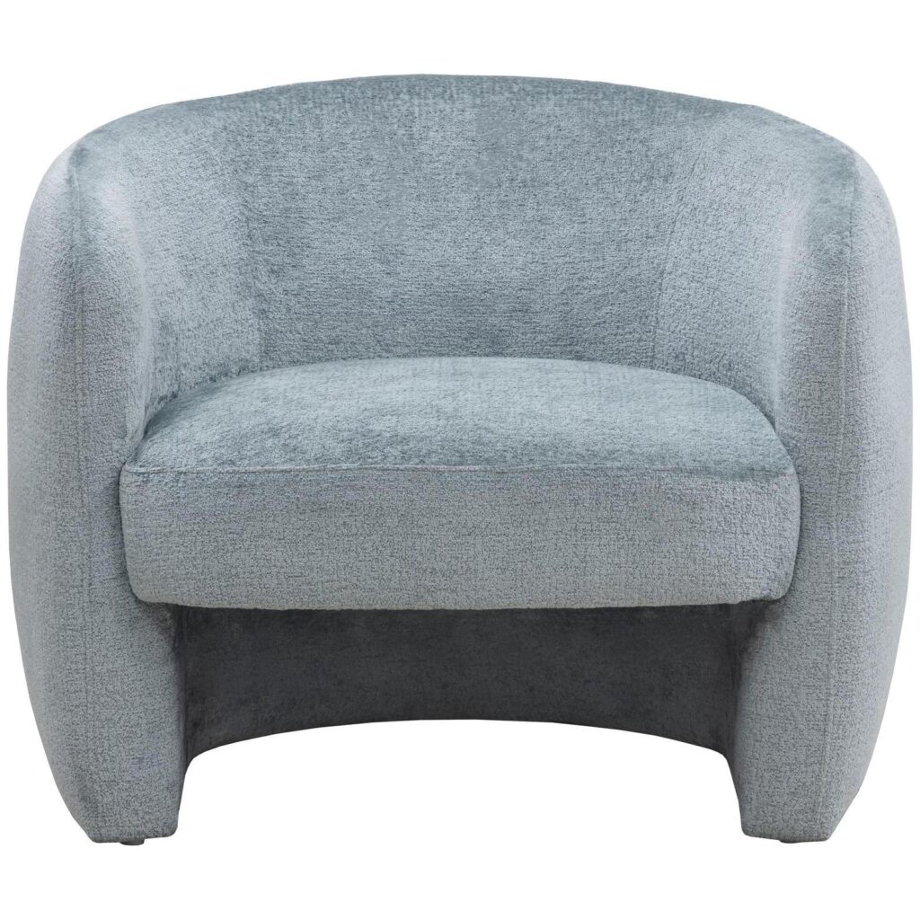 Mircea Lounge Chair - Bergen French Blue - Image 2