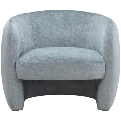 Mircea Lounge Chair - Bergen French Blue 109724 109724 MIRCEA LOUNGE CHAIR BERGEN FRENCH BLUE 1