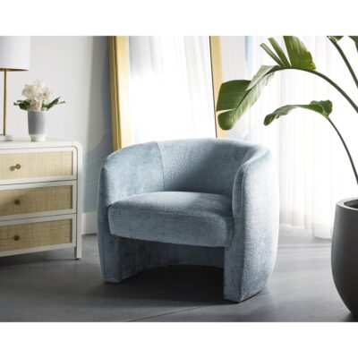 Mircea Lounge Chair - Bergen French Blue 109724 109724 MIRCEA LOUNGE CHAIR BERGEN FRENCH BLUE 5