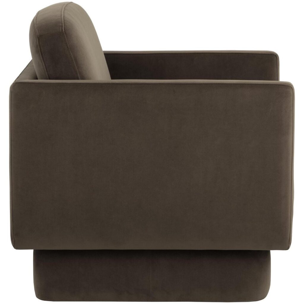 Everton Lounge Chair - Meg Dark Brown - Image 3