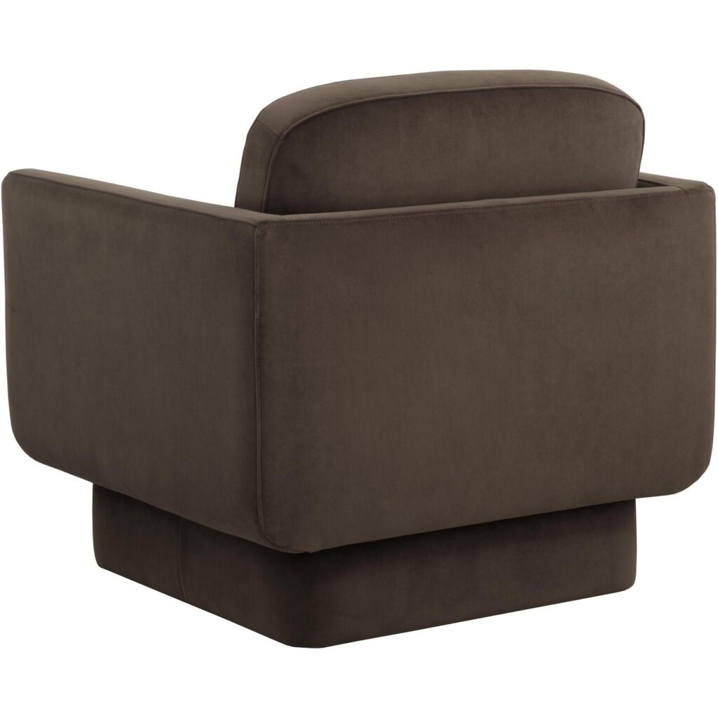 Everton Lounge Chair - Meg Dark Brown - Image 4