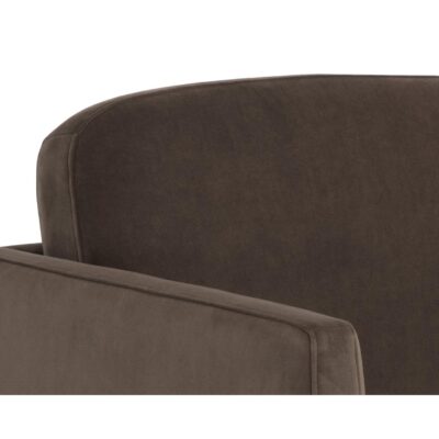 Everton Lounge Chair - Meg Dark Brown 109725 109725 EVERTON LOUNGE CHAIR MEG DARK BROWN 7