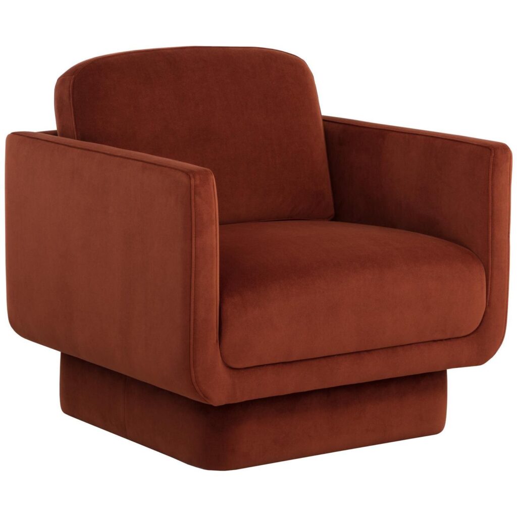 Everton Lounge Chair - Meg Rust