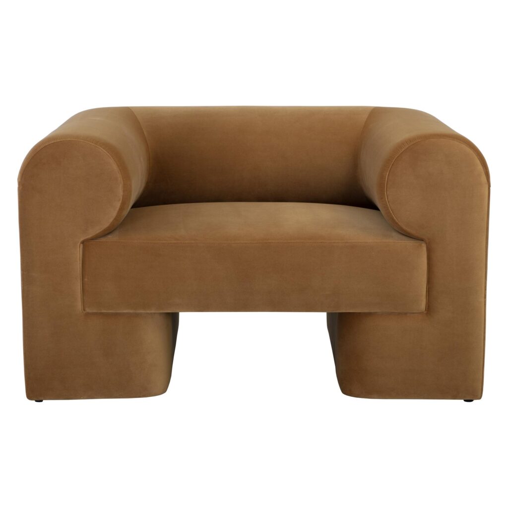 Ionic Armchair - Meg Gold - Image 2