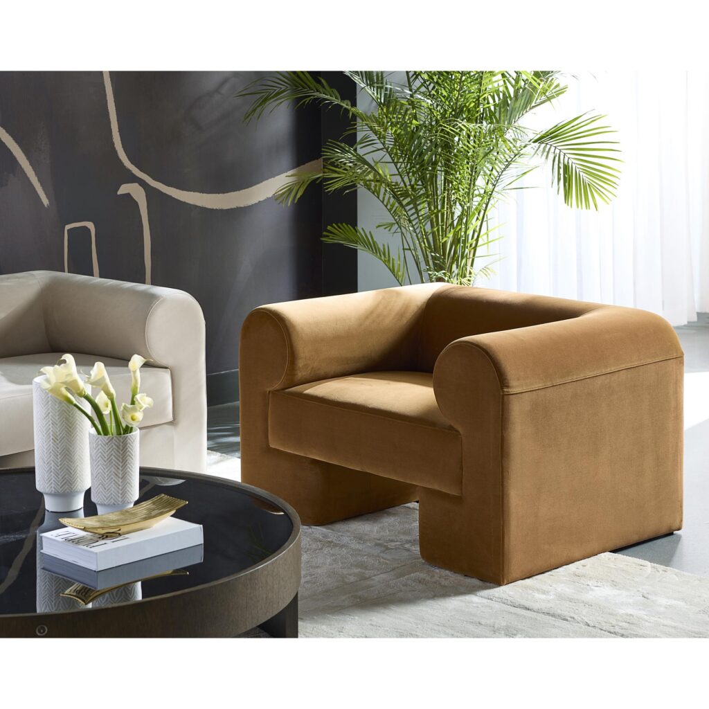 Ionic Armchair - Meg Gold - Image 5