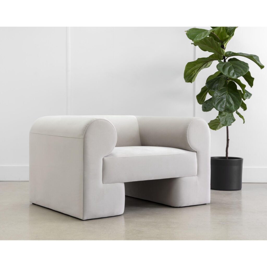 Ionic Armchair - Meg Taupe - Image 5