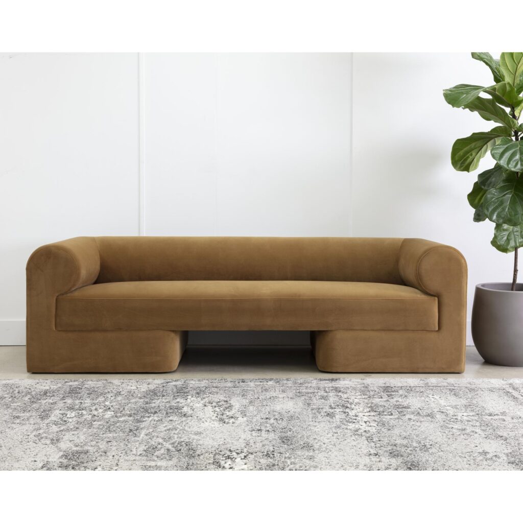 Ionic Sofa - Meg Gold - Image 3