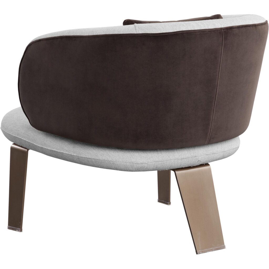 Garry Lounge Chair - San Remo Winter Cloud / Meg Ash - Image 4