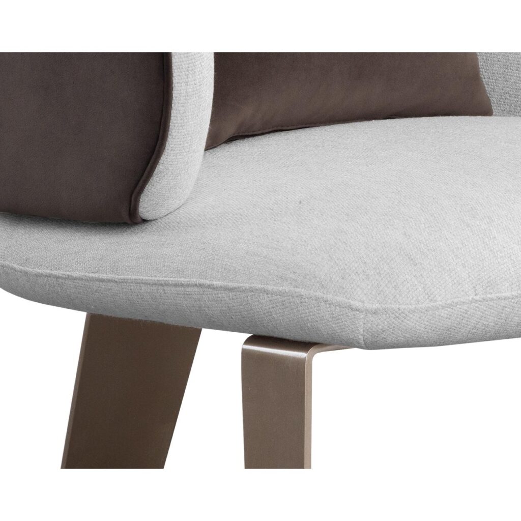 Garry Lounge Chair - San Remo Winter Cloud / Meg Ash - Image 6