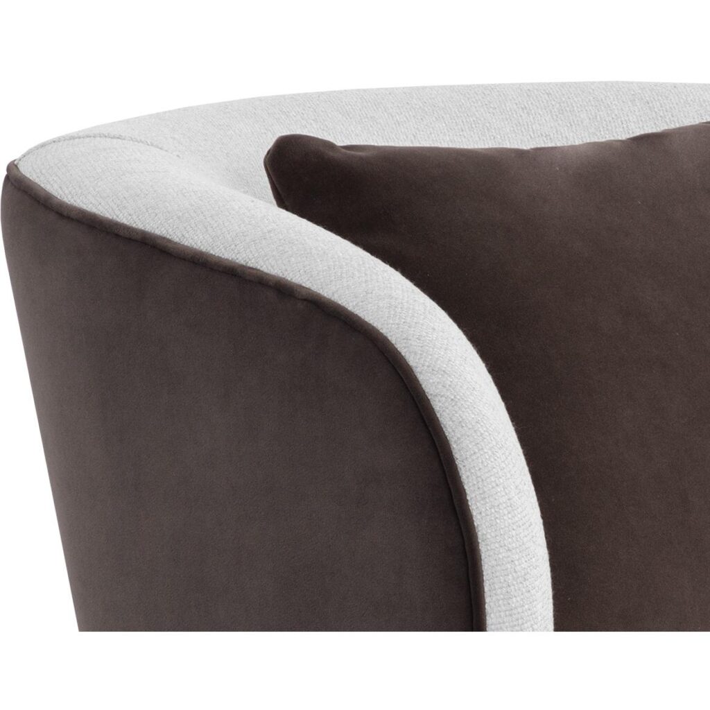 Garry Lounge Chair - San Remo Winter Cloud / Meg Ash - Image 7