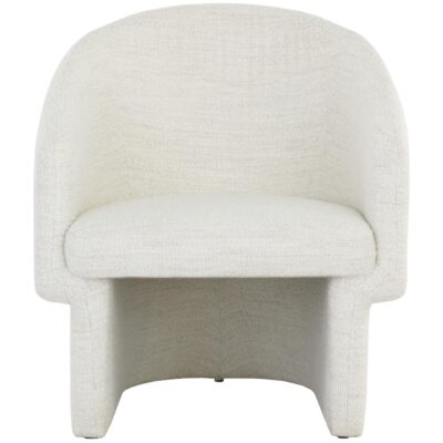 Lauryn Lounge Chair - Merino Pearl 109754 109754 LAURYN LOUNGE CHAIR MERINO PEARL 1