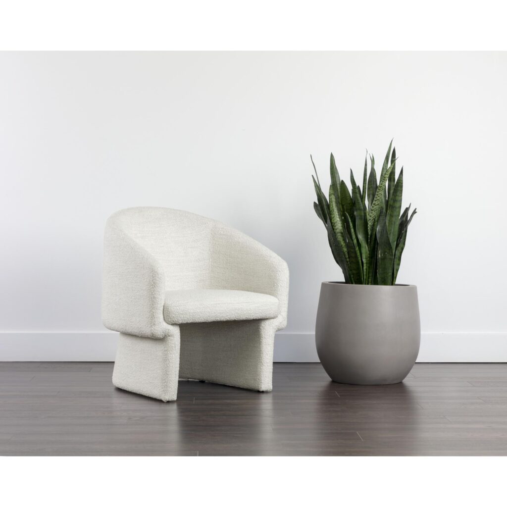 Lauryn Lounge Chair - Merino Pearl - Image 5