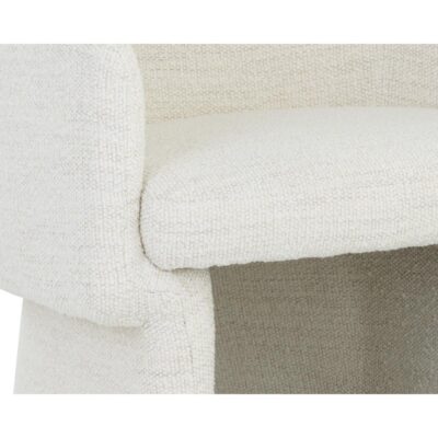 Lauryn Lounge Chair - Merino Pearl 109754 109754 LAURYN LOUNGE CHAIR MERINO PEARL 6