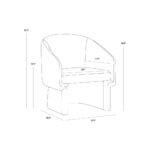 Lauryn Lounge Chair - Meg Rust - Image 12