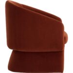 Lauryn Lounge Chair - Meg Rust - Image 3