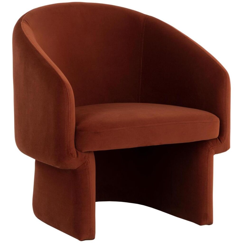 Lauryn Lounge Chair - Meg Rust