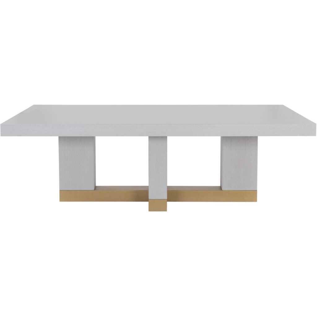 Greco Dining Table - Gauntlet Grey - 94.5" - Image 3