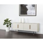 Danbury Sideboard - Modern Cream 12 Danbury Sideboard - Modern Cream 109758 109758 DANBURY SIDEBOARD MODERN CREAM 5