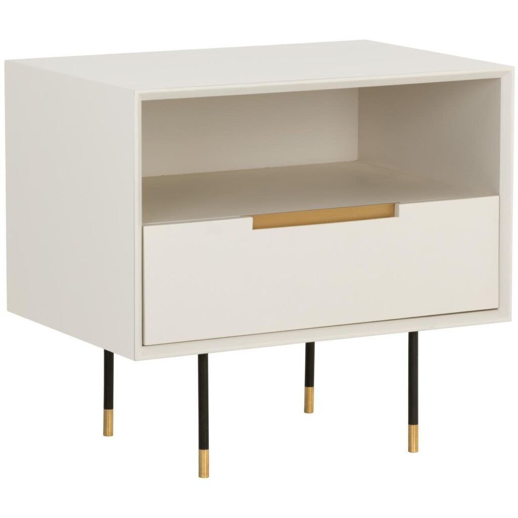 Danbury Nightstand - Modern Cream - Image 2