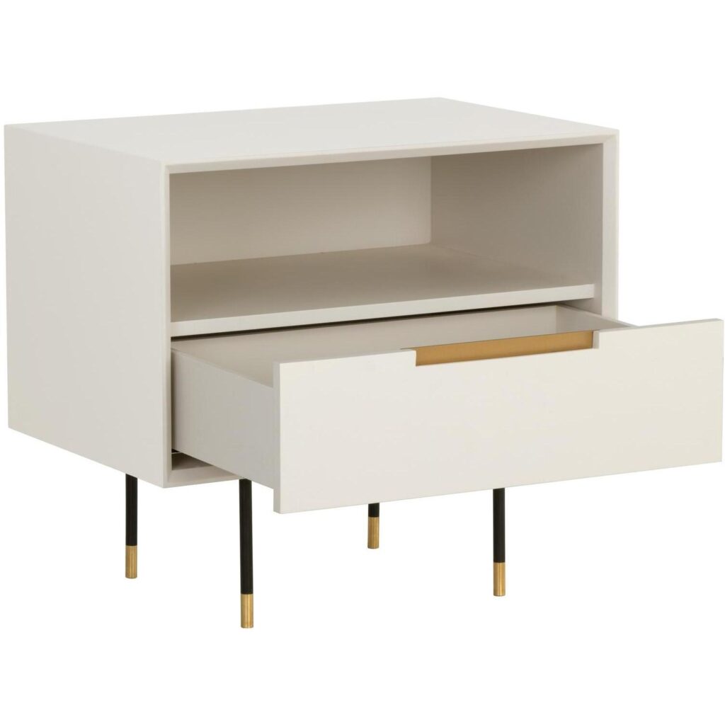 Danbury Nightstand - Modern Cream - Image 3