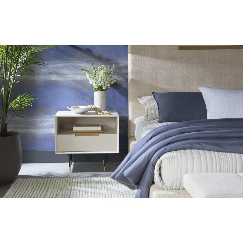 Danbury Nightstand - Modern Cream - Image 5