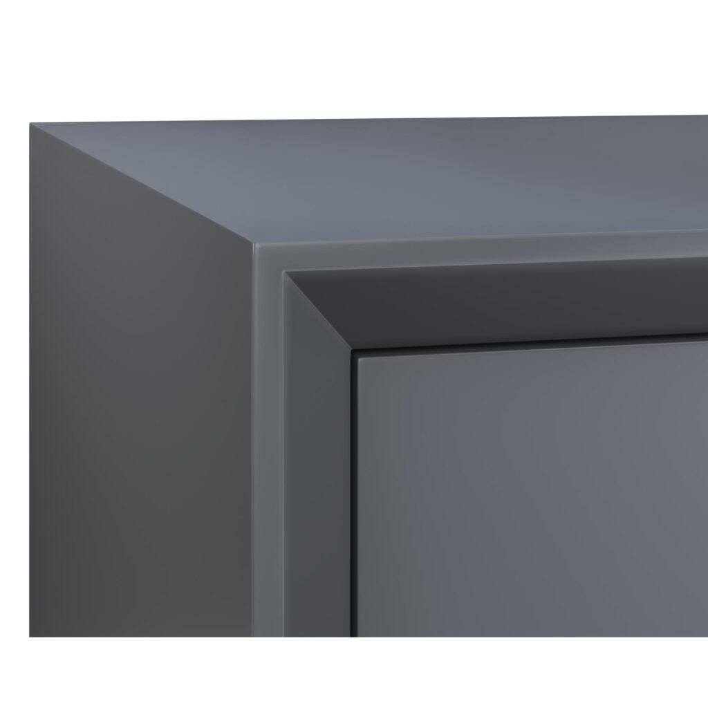 Danbury Media Console And Cabinet - Slate Navy - Image 6