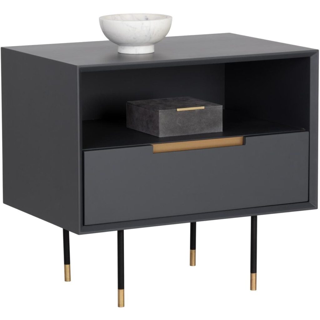 Danbury Nightstand - Slate Navy