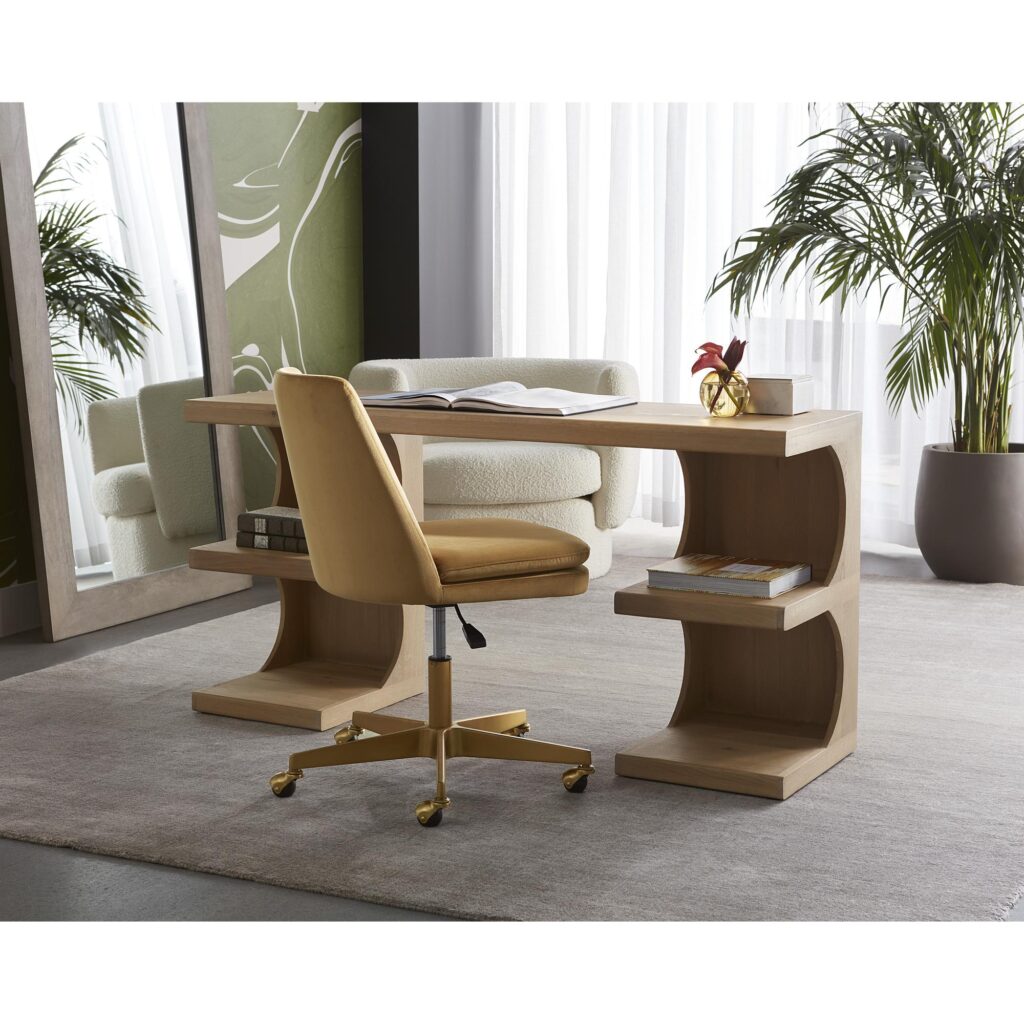 Berget Office Chair - Gold Sky - Image 9