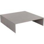 Verin Coffee Table - Greige 9 Verin Coffee Table - Greige 109828 109828 VERIN COFFEE TABLE GREIGE 2