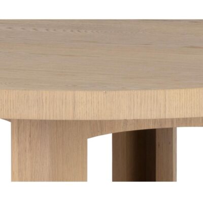 Elma Dining Table - Natural - 60" 109829 109829 ELMA DINING TABLE NATURAL 60 6