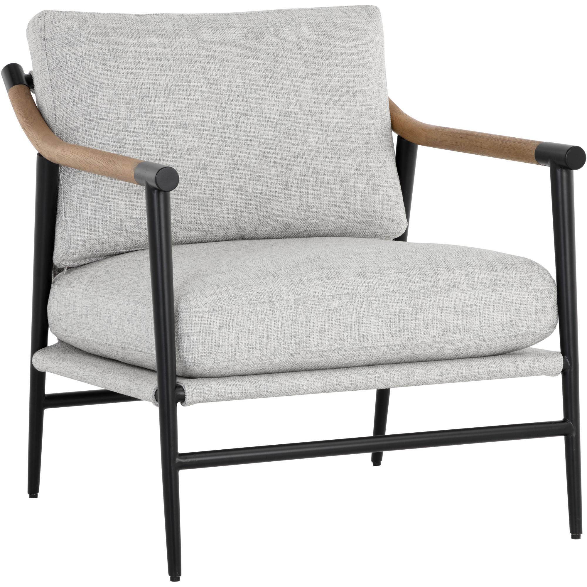 Meadow Armchair - Vault Fog 1 Meadow Armchair - Vault Fog