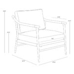 Meadow Armchair - Vault Fog 19 Meadow Armchair - Vault Fog - Image 10