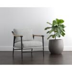 Meadow Armchair - Vault Fog 14 Meadow Armchair - Vault Fog - Image 5